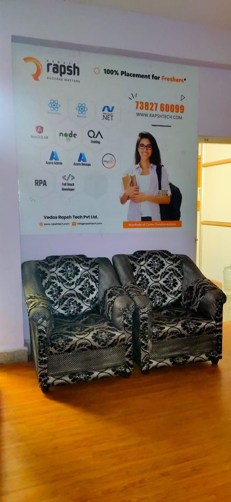 Inside PAP Academy's training facility
