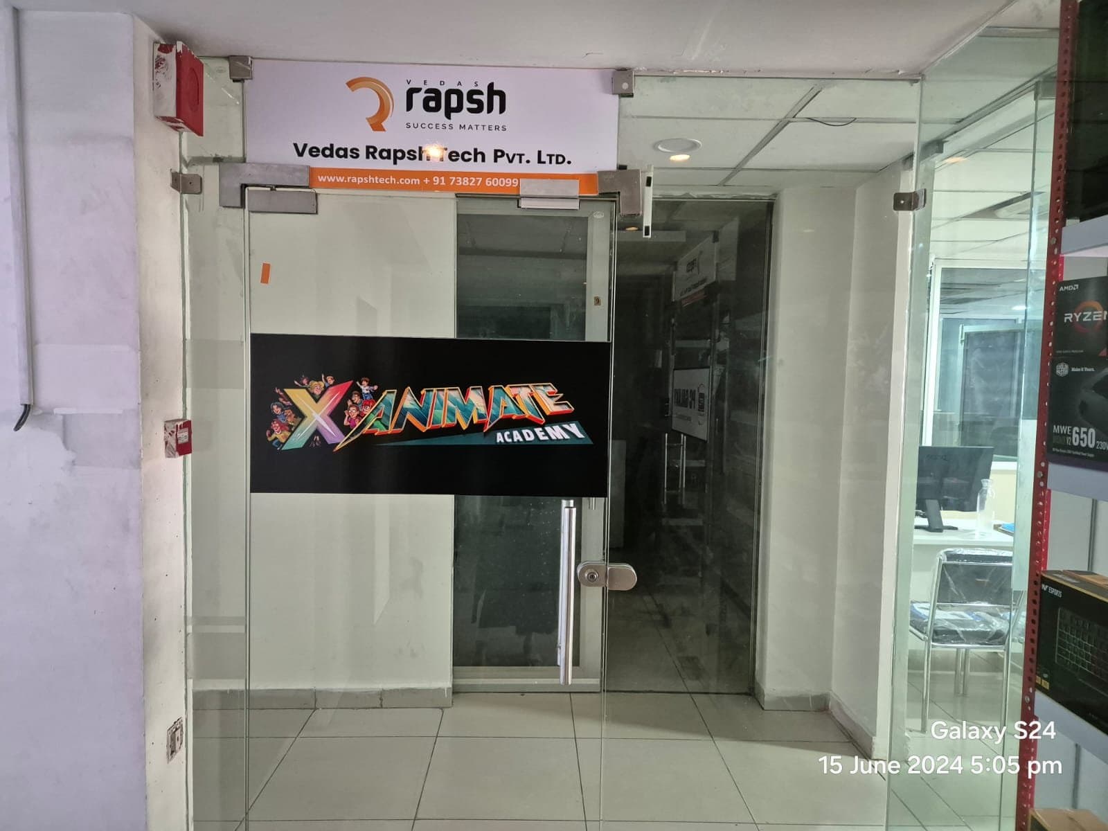 Inside PAP Academy's training facility